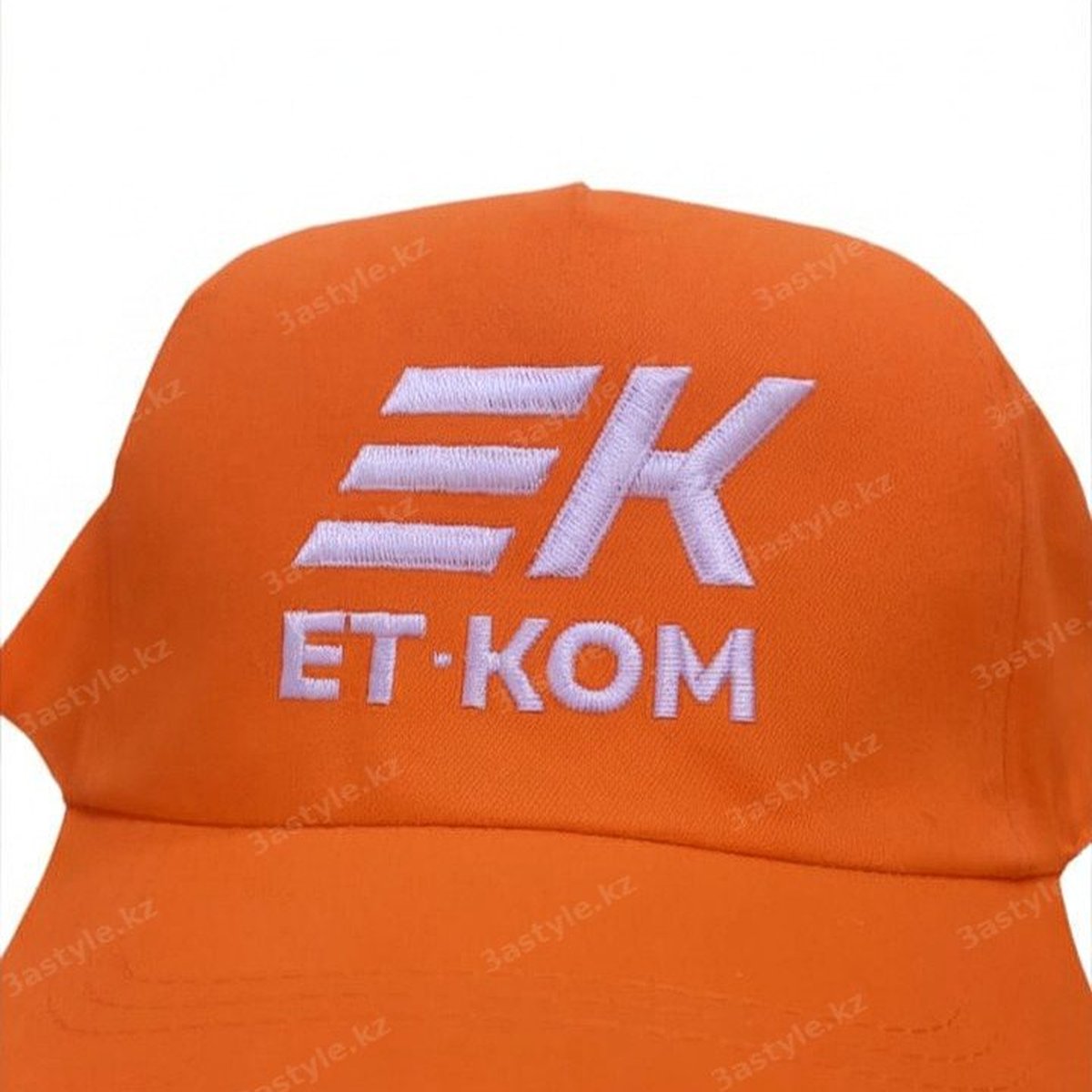 Оранжевая бейсболка с вышивкой ET-KOM
